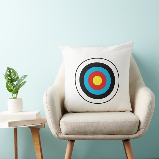 Almofada Design de Alvo Bullseye (Cadeira)