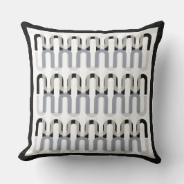 Almofada Design de arte monocromática