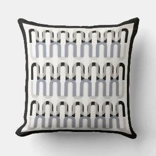 Almofada Design de arte monocromática