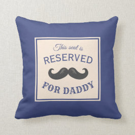 Almofada Design de bigode reservado