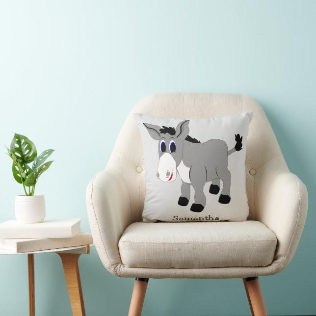 Almofada Design de Burro Personalizado (Cadeira)