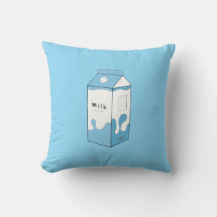 Almofada Design de Caixa de Leite