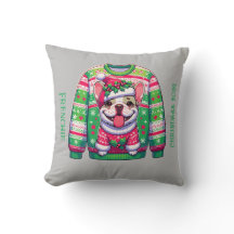 Design de cão Buldogue francês Engraçado Natal