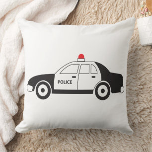 Almofada Design de Carro da Polícia de Brinquedos