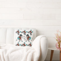 design de cavalo alegre e brilhante