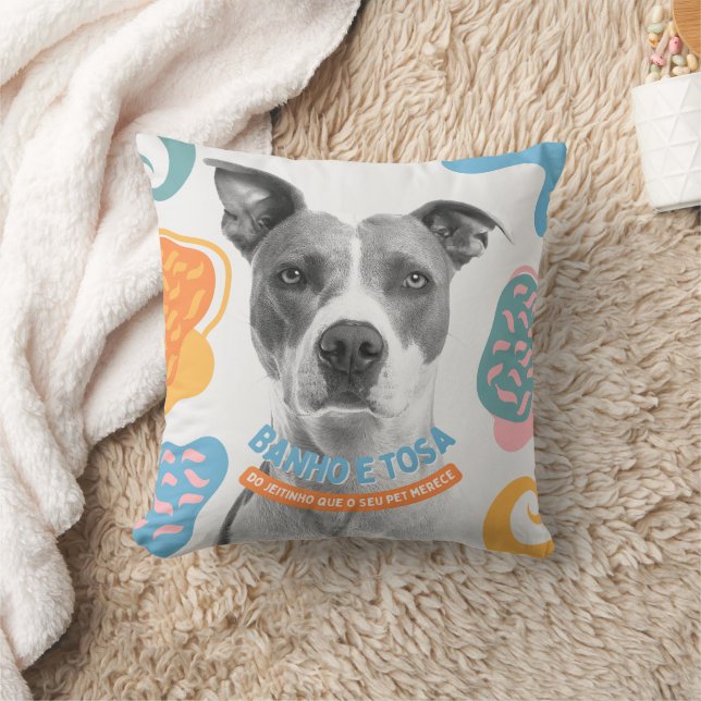 Almofada Design de Cobertor de Cachorro Fofo (Cobertor)