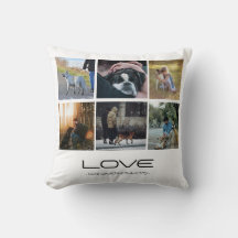 Design de Colagem de Retrato de Família Cachorro A