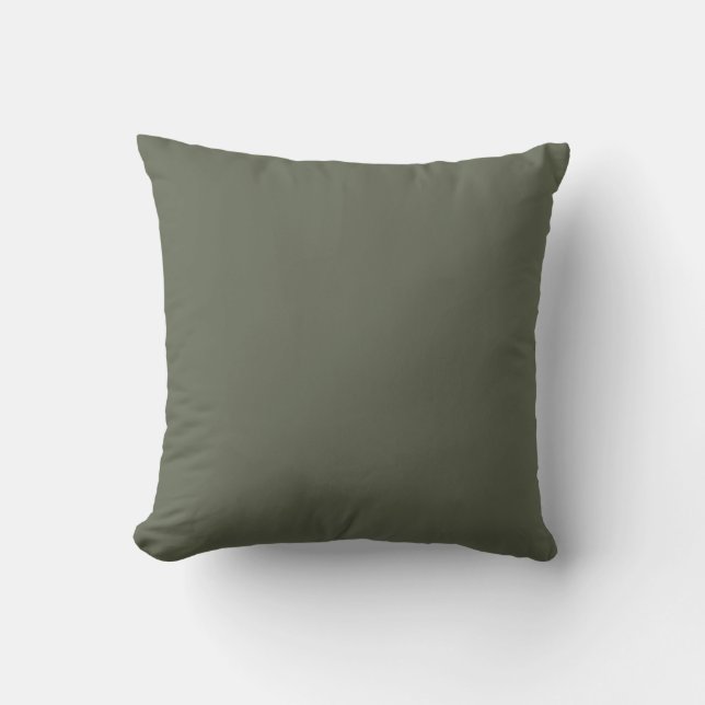 Almofada Design de cor sólida de quatro folhas verdes 61665 (Frente)