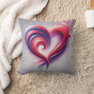 Almofada Design de Coração abstrato - Cushion de Amor Vibra