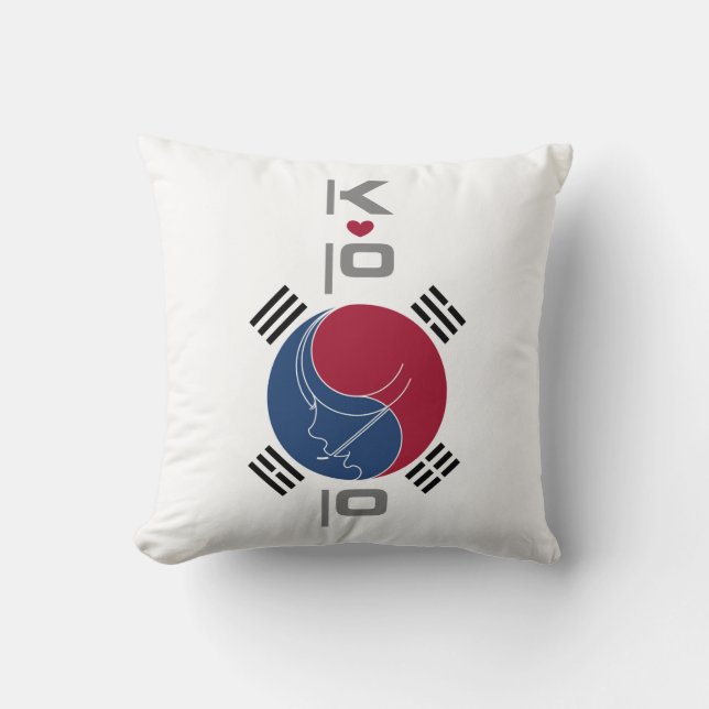 Almofada Design de COREIA de Alá de Stream-Art_K-POP (Frente)