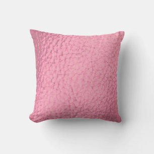 Almofada Design de Couro Falso Rosa Rosa