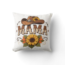 Design de Cowgirl Girassol Mãe Ocidental