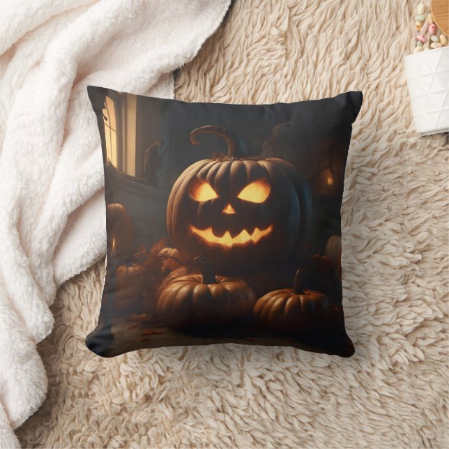 Almofada design de decoração de Halloween (Cobertor)