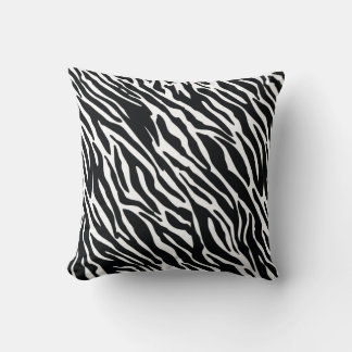 Almofada Design de estribo de zebra animal