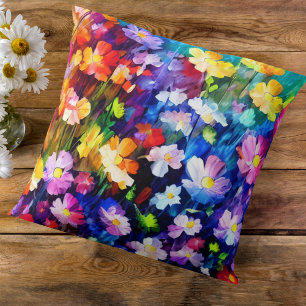 Almofada Design de explosão de cores bonito