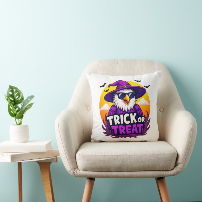 Almofada Design de Halloween "TRICK OR TREAT" Spooktacular! (Cadeira)