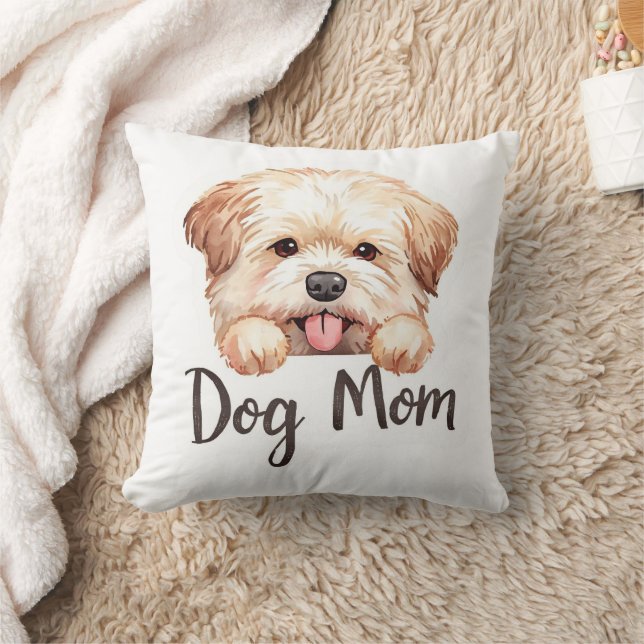 Almofada Design de Mãe de Cachorro Fofo (Cobertor)
