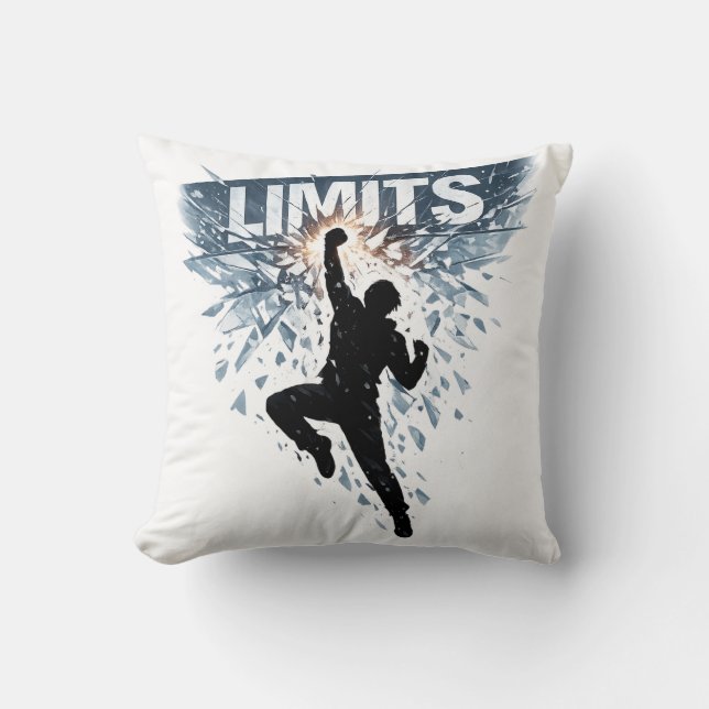 Almofada Design de Motivação Sem Limites (Frente)