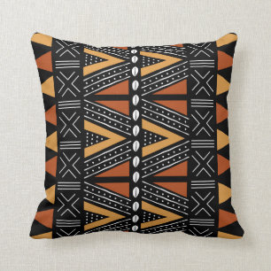 Almofada Design de Mudcloth Bogolan Pillo