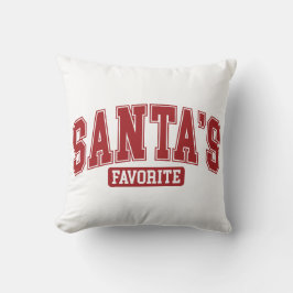 Almofada Design de Natal engraçado favorito do Papai Noel