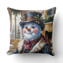 Design de Natal Vitoriano Snowman