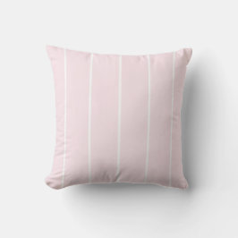 Almofada Design de padrão de listra vertical em cor suave