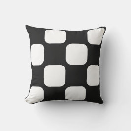 Almofada Design de padrão de squircle pastel e branco suave