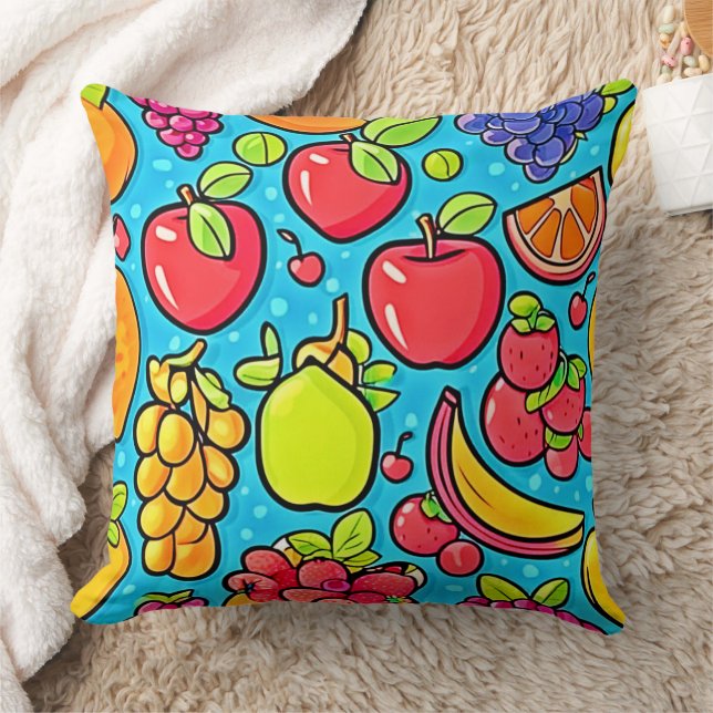 Almofada Design de padrão frutuoso (Cobertor)