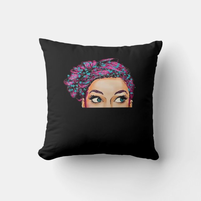 Almofada Design de Peekaboo Halloween (Frente)