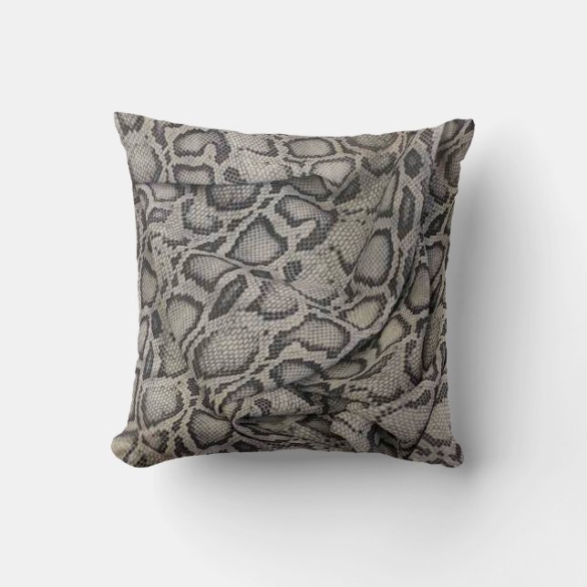 Almofada Design de pele de cobra uma dose sem esforço de el (Frente)
