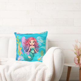 Almofada Design de sirene mística