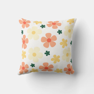 Almofada design de travesseiro floral