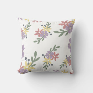 Almofada design de travesseiro roxo