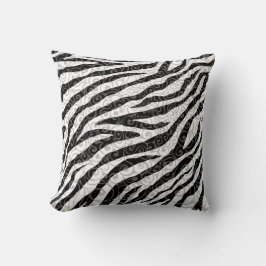 Almofada Design de Zebra Suave
