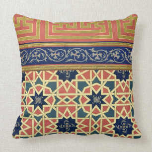 Almofada Design decorativo árabe (litho da cor)