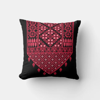 Almofada Design do bordado palestino Tatreez impresso