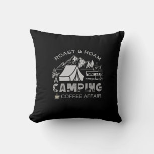 Almofada Design do Caso de Café de Campanha do Roast & Roam