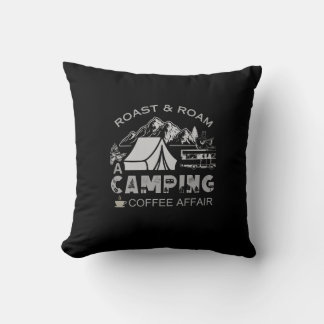 Almofada Design do Caso de Café de Campanha do Roast & Roam
