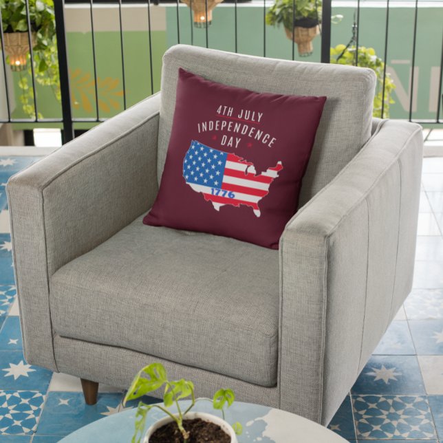 Almofada design do Dia da Independência em 4 de julho (Criador carregado)