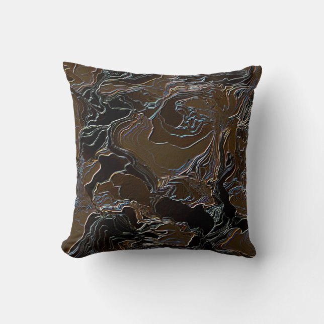 Almofada Design do Efeito Camuflado Funky (Frente)