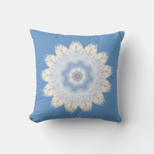 Almofada Design do nativo americano de Brown azul,