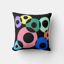 Almofada Design do Rainbow Billiard Balls