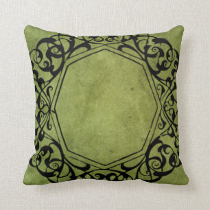 Almofada Design elegante do estilo do Victorian do vintage