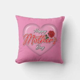 Almofada Design Elegante e Afetuoso para o Dia das Mães