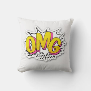Almofada DESIGN engraçada OMG