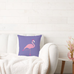 Almofada Design Flamingo cor-de-rosa - Travesseiro decorati