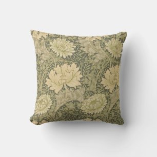 Almofada Design Floral de William Morris Chrysantemum Soft