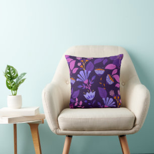 Almofada Design Floral Moderno Vibrante