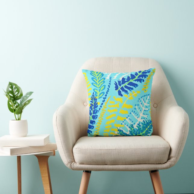 Almofada Design Floral vibrante (Cadeira)