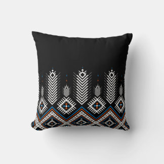 Almofada Design geométrica tribal colorida